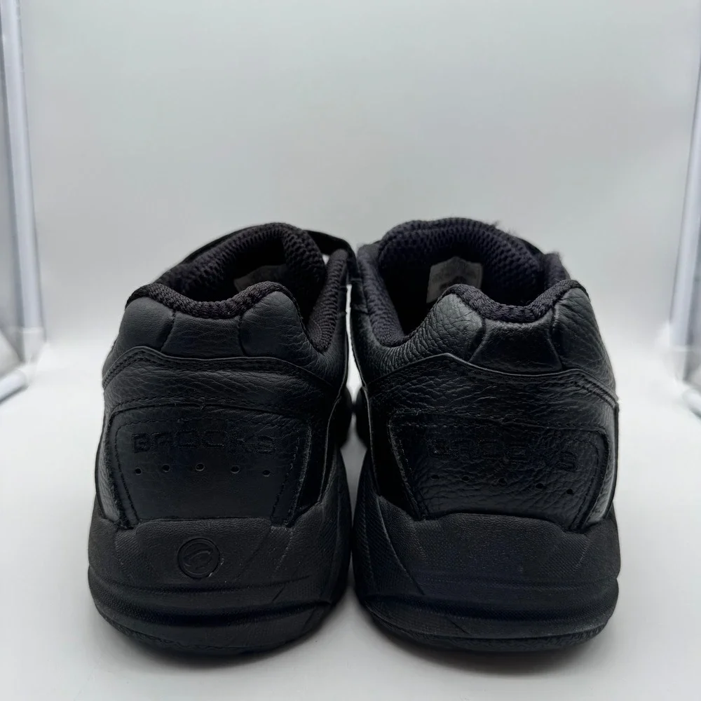 Brooks Addiction Walker V-Strap 12.5 Extra Wide 4E Black‎ Leather 1100404E001